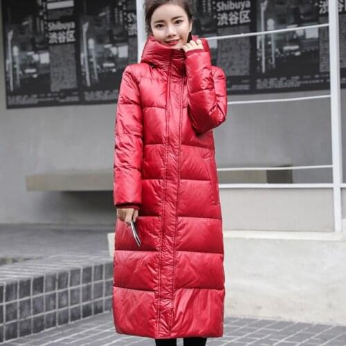 Winter Coat Women Hooded Parkas Puffer Jacket Warm Jackets for Women 2021 Down Coats Lady Thick Midi Clothes Veste Femme HLY227