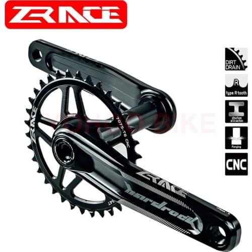 ZRACE Bike HARDROCK 32T/34T/36TBB83 BB68/73 Chainset 1x10 11 12 Speed Crankset Eagle Tooth for MTB XC / TR / DH / FR 170 / 175mm