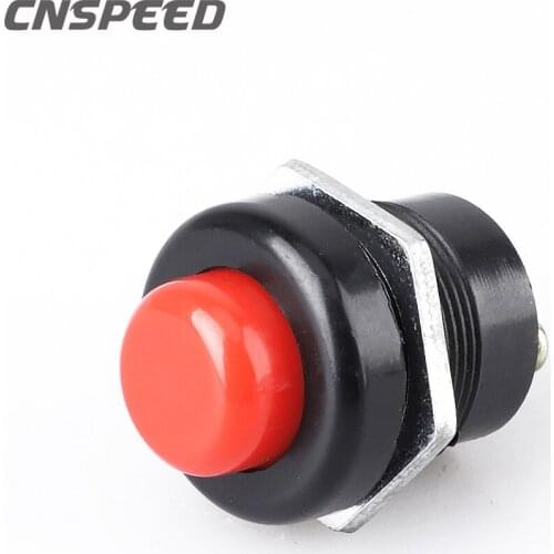 1pcs 16mm Momentary Push Button Switch Momentary Pushbutton Switches 6A/125VAC 3A/250VAC Round Switch