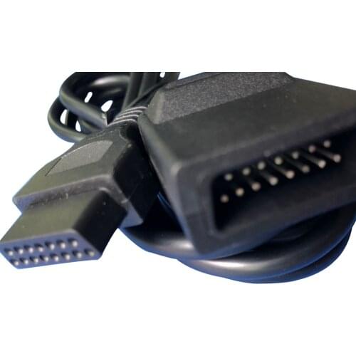 10pcs High quality 15 pin 3M extension cable for SNK FC neo geo CD Controllers Handle Grip