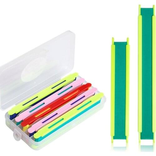 5 Pcs Fish Winding Storage Boards Fishing Line String Coil Wrapped Wire Leader Winding Fishing Tackle Box Accessories