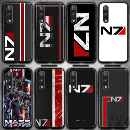 Phone Case For Huawei P20 30 40 Pro Mate 20 30 40 Pro Honor 9x 10 30lite Y62019 N7 Mass Effect Soft Cover