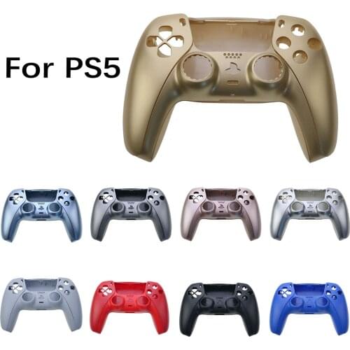 JCD For PS5 Controller Handle Decorative Strip Gamepad Joystick Decoration Cover Case For Sony Playstation 5 Replacement Shell