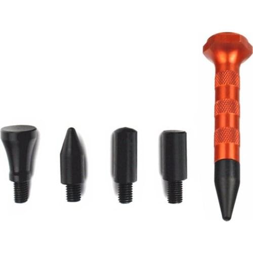 PDR Tools 5 pcs Aluminum Tap Down Pen Knock Down Tools Paintless Dent Repair Tools Hand Tools Kit Ferramentas