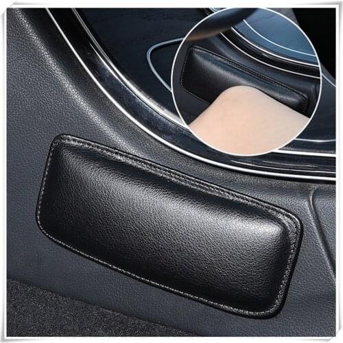 Leather Car Knee Pad Cushion Interior Pillow Elastic for Infiniti Q30 Q70L Q45 M45 M35x M35 FX35 Essence QX Q70 Synaptiq Q80