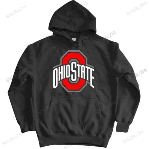 New arrived men autumn winter hoodies Men 143 Ohio Script State Pride Buckeye Band Foot Baller Vintage Retro brand hoodies