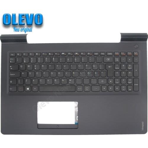 New Original Shell C Cover Palmrest Upper Case With Nordic Keyboard for Lenovo Ideapad 700 -15ISK Laptop 5CB0L03477