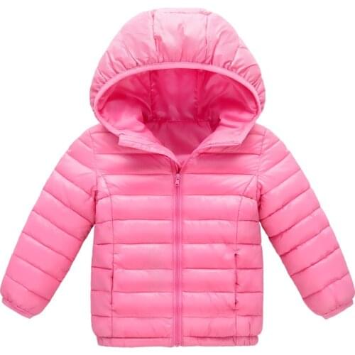 2019 Autumn Winter Warm Jackets For Girls Coats For Boys Jackets Baby Girls Jackets Kids Hooded Outerwear Coat Children Clothes