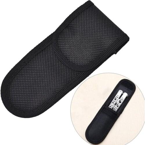 Tool Fold Knife Bag Pouch Case Sheath Nylon belt loop Carry Storage Flashlight Pocket Holder Waist Pack Outdoor Camp kit