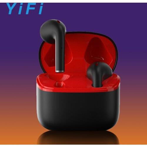 Tws Headphones 5.0 Bluetooth Earphones Stereo Bass Earbuds In-ear Wireless Headsets Waterproof with Mic for Xiaomi Huawei Apple