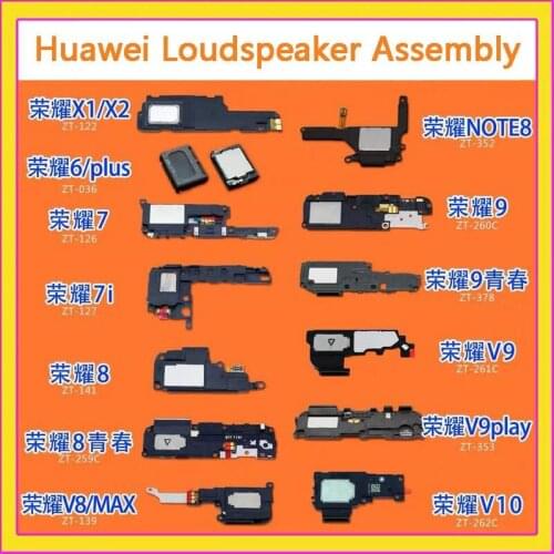 X1/X2 6/plus 7/7I 8/v8/MAX NOTE8 9/V9/V9PLAY/V10 Honor Loudspeaker Assembly Earpiece Speaker Motherboard FPC FFC Accessory PCB
