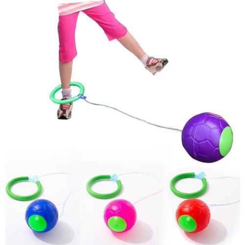 Skip Ball Outdoor Fun Toy Ball Classical Skipping Exercise coordination and balance hop jump playground ball Games Children toys