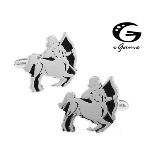 IGame Sagittarius Cuff Links Hotsale Constellation Design Free Shipping
