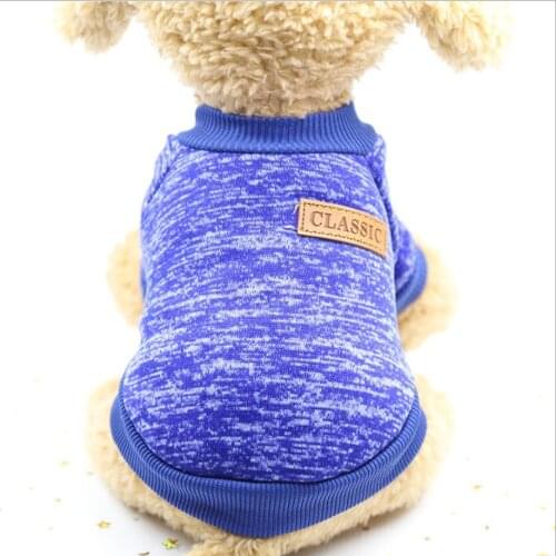 Winter Pet Clothes For Small Dogs Puppy Soft Pet Dog Sweater Clothing For Dog Chihuahua Clothes Classic Pet Warm Wool Costume