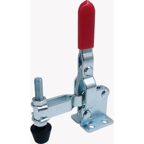 1pcs Horizontal Toggle Clamp Quick Release Toggle Clamps Set GH-102-B Woodworking Steel Fix Clip Tool for Carpentry Hand Tools