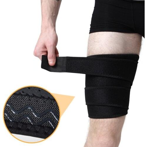 1pcs Outdoor Sports Thigh Protection Bandage Muscle Strain Mountaineering Running Basketball Football Protective Gear