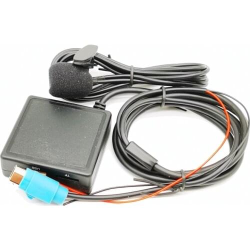 Car Radio Bluetooth 5.0 Micphone Handsfree Wireless Audio AUX-IN USB Wiring Stereo Adapter for Alpine KCE-236B