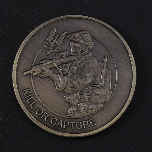 British Army SAS Coin - Who Dares Wins Special Air Service Military Challenge Coins