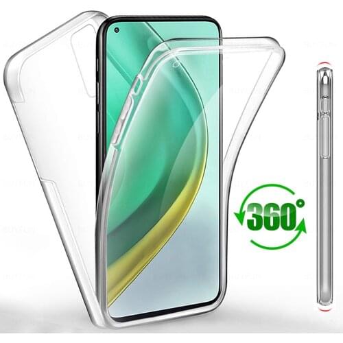 Fundas on mi10t pro case 360 degree shell cover for xiaomi mi 10t 10 t t10 pro xiaomi10t lite light clear silicone protect coque