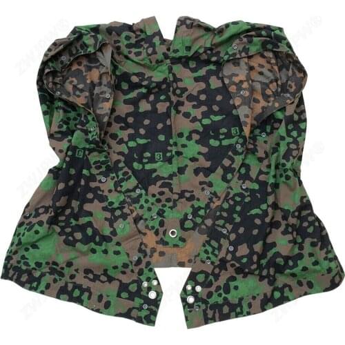 WWII WW2 GERMAN SOLDIER PLANE TREE NO3 CAMO REVERSIBLE PONCHO ZELTBAHN TENT CLASSICAL