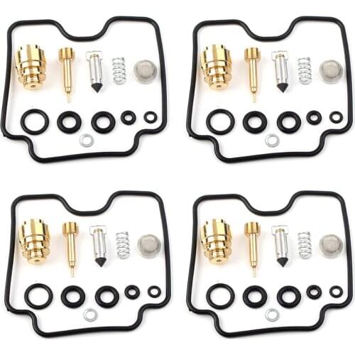 4Sets Motorcycle Carburetor Rebuild Repair Kits For Suzuki GSX750F Katana 1998-2006 / GSF1200 Bandit 2001-2006