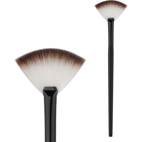 Fan Shape Powder Concealer Blending Brush Professional Highlighter Foundation Cosmetic Brush Make Up Tools Makeup Brushes WH998