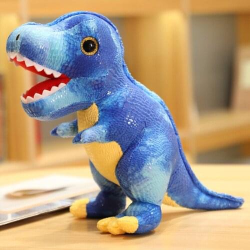 Cool Lifelike Stuffed Simulation Dinosaur Plush Toy for Kids and Keychains for Women Children Home Office Decor