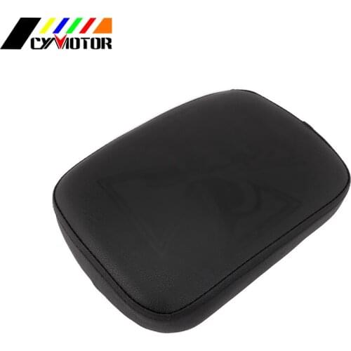 Motorcycle Cross Leather Gripper Soft Sucker Rectangular Seat Cover For Harley XL883 XL1200 X48 X72 Cruiser Chopper Custom