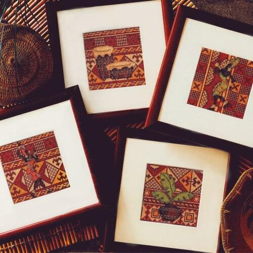 Linen color DIY Cross Stitch Kit Packages Counted Cross-Stitching Kits New Pattern NOT PRINTED Cross stich Painting Set