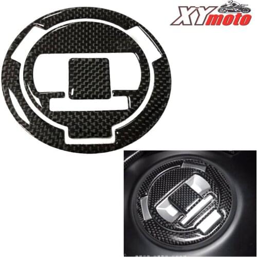 Carbon Fiber Motorcycle Fuel Tank Cap Sticker Pad Anti Slip Traction Decal For BMW S1000RR S1000 RR HP4 Tank Cover Protector