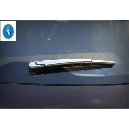 Yimaautotrims Rear Windshield Window Windscreen Rain Wiper Frame Cover Trim Fit For Renault Koleos 2017 2018 2019 2020 / ABS