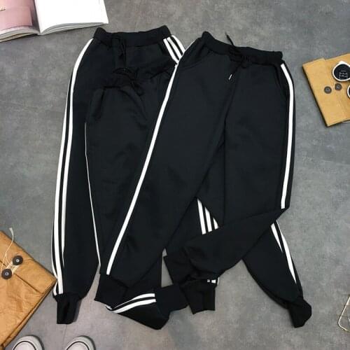 Women Jogger Pants 2020 New Spring And Autumn Female Ankle-Length Pants Student Teenager Girls Hot Sale Black Korean Style N57