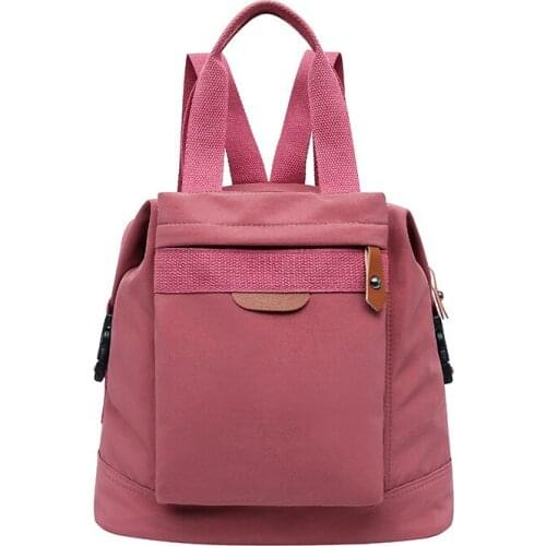 Women Backpacks Nylon Waterproof College Casual Bagpack Handle Bags Summer School Backpack for Teenage Girl Mochila Feminina