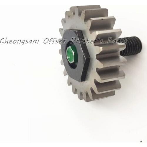 1 Set Water Shaft Gear 21 Teeth 63.030.566 Gear & 71.030.235 Pin for SM74 PM74