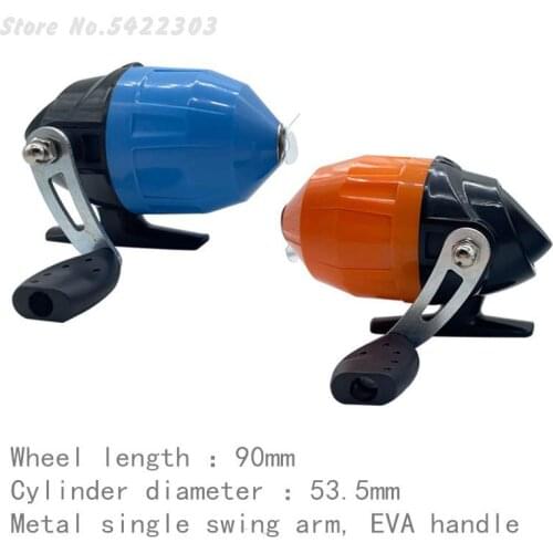 2021 New Fishing Reel Slingshot Wheel Closed Shooting Harpoon Dart Reel Outdoor Hunting Fish Sea Ice Fishing Accessories