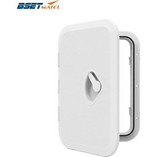 270*375mm ABS Plastic Anti Aging Ultraviolet White Deck Marine Hatch Deck Access Hatch Boat Hatches Inspection Yacht Cover RV