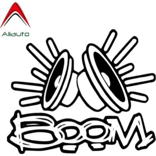 Aliauto Boom Funny Car Sticker JDM Vinyl Waterproof Reflective Decal Automobile Motorcycle Decorating Stickers,11cm*10cm