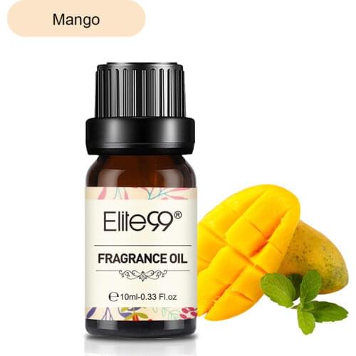 Elite99 Mango Fragrance Oil 10ml Pure Essential Oils for Humidifier Perfume Aromatic Diffuser Spa Candles Soap making Oil Burner