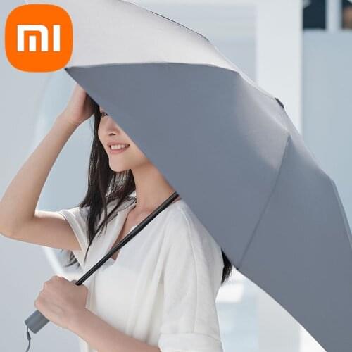 Xiaomi Automatic Bright Umbrella Reverse Folding Lighting Umbrella Automatic Opening And Closing LED Lighting Sun Umbrella