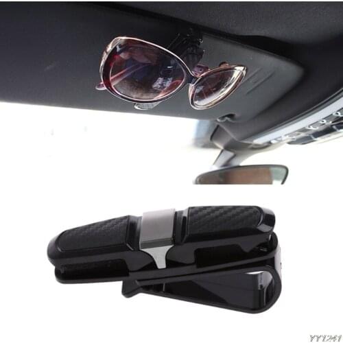 Car Visor Glasses Sunglasses Clip car Accessories for HYUNDAI IX35 Solaris Elantra Skoda Opel Mokka kia sportage audi a4 volvo