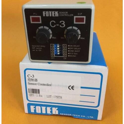 C-3 FOTEK New Original Sensor Controller With Base