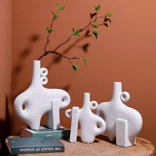 Ceramic Vase Decoration Home Living Room Sample Room Soft Decoration Home Decorations Ornaments