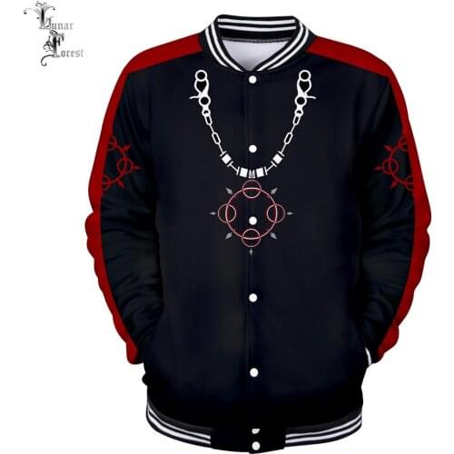 Kingdom Hearts 3D Printing Men/Women Autumn/Winter Baseball Jacket and Coats Long Sleeves Japanese Anime Streetwear Plus Size