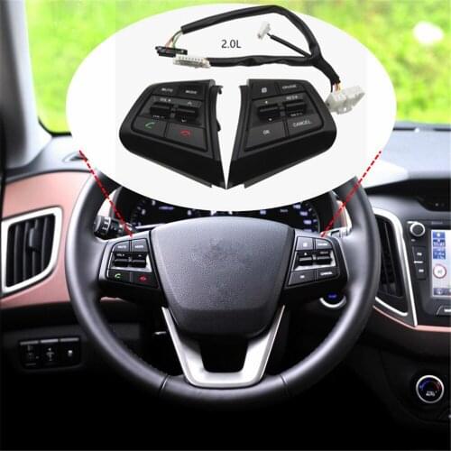 FaroeChi For Hyundai ix25 (creta) 2.0 Cruise Control Buttons Remote Control Bluetooth Phone Button Steering Wheel Button