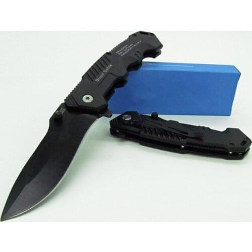 LG217 Cold Black Steel Folding Knife Jackknife Camping Hunting Tactical Survival Knives Aluminum Handle Outdoor Pocket EDC Tools