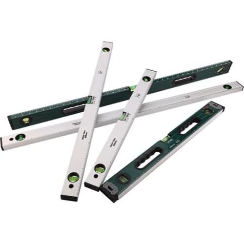 360° High Precision Spirit Level Magnetic High Bearing Ruler Lever Bubbles Rustproof Horizontal Ruler Spirit Level Balance Ruler