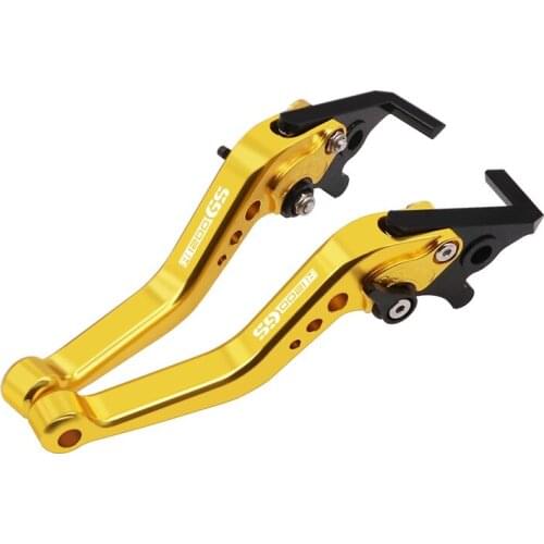 Suitable for BMW R1200GS Motorcycle Modification Accessories Short Brake and Clutch Horn CNC Aluminum Alloy Handle Pull Rod