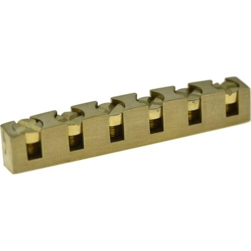 Dopro 43mm Height Adjustable Guitar Nut Brass Guitar Nut for Gibson Les Paul/LP SG Electric Guitar