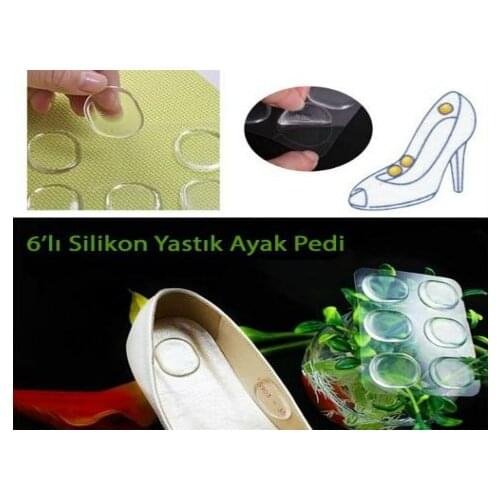 Foot Tapping Silicone Pads (6 pcs) U97