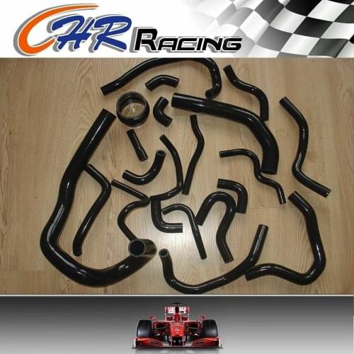 BLK Silicone Radiator Hose for TOYOTA SUPRA MA70 MK3 7M-GT/7MGTE 3.0L 1986-1992